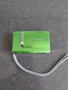 FUJIFILM FINEPIX Z10fd Green Digital Camera No Battery / Card As Is PARTS REPAIR - Picture 1 of 9