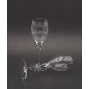 Juego de 2 flautas de champán Baccarat de cristal 8,5" Saint REMY de colección descontinuadas - Imagen 1 de 11