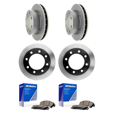 For Ford Excursion 00-05 ACDelco Silver Front & Rear Brake Kit w Ceramic Pads - Imagem 1 de 4