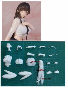 NIKKE Uniform Girl 1/7 Unpainted GK Models Unassembled Figure Resin Kits H13cm - Imagen 1 de 6