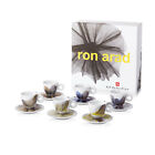 Ensemble café ILLY ART COLLECTION par Ron Arad - 6 cappuccino + 6 soucoupes 