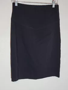 a pea in the pod maternity skirt womens size s pencil stretch full panel black - Picture 1 of 8