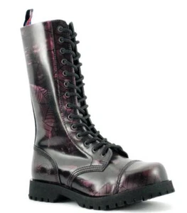 Nevermind 14 Eye Para Spider Zip Purple - Picture 1 of 4