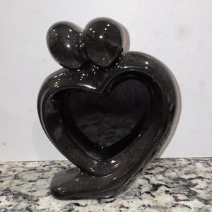 Mid Century Modern Abstract Ceramic LOVERS Frame *New Old Stock - Picture 1 of 2