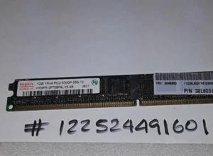 1GB DDR2 DDR PC2 PC2-5300P DDR2-667 5300P 667MHZ 240PIN RDIMM SINGLE RANK 1RX4  - Picture 1 of 1