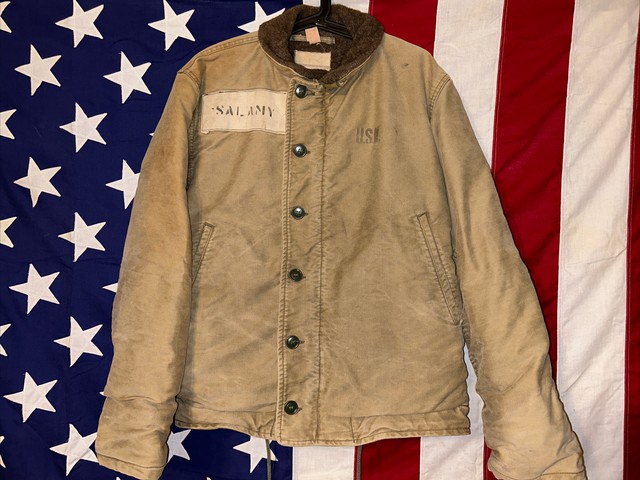 Usn Deck Jacket In Original Ww2 Collectible Us Uniforms for sale