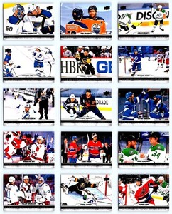 2021-22 UD TIM HORTONS NHL PHOTO FINISH - Finish Set SINGLES PICK FROM LIST Rare