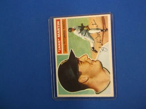 1956 Topps Baseball # 129 " Jake " Martin EX-MT - Picture 1 of 3