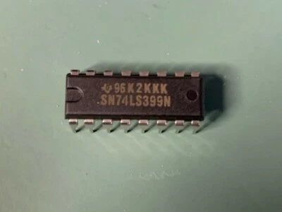 LOT OF ( 100 ) NEW  TI SN74LS399N  QUADRUPLE 2-INPUT MULTIPLEXERS WITH STORAGE - Image 1 of 3