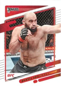 Shamil Abdurakhimov 2022 Donruss UFC Debut Edition 1st MMA Card #168 Heavyweight - Picture 1 of 2