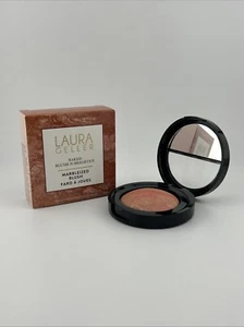 LAURA Geller Baked Blush-N-Brighten Marbleized Blush .16oz/4.5ml (Peach Crumble) - Picture 1 of 4