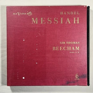 HANDEL Messiah (Soria Series) 1959 Vinyl Box Set RCA LD 6409 - VG - Picture 1 of 9