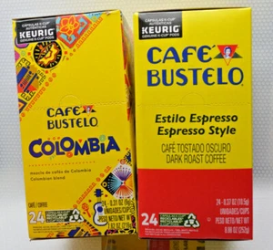 Cafe Bustelo Colombia 24 KEURIG Coffee K-CUP - Picture 1 of 12