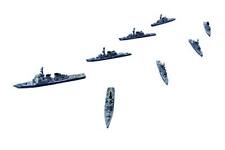 Fujimi model 1/3000 collect warship Series No.37 Maritime Self-Defense For [4sq]