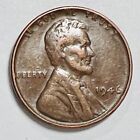 1946 Lincoln Obverse Wheat Ears Reverse 1 Cent Circulated Coin 8008