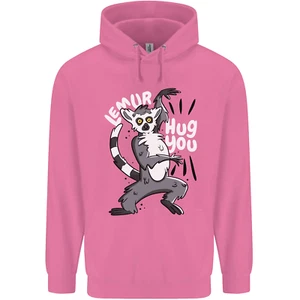 Lemur Hug You Funny Childrens Kids Hoodie - Picture 1 of 58