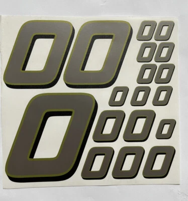 Descuento - Plata con Negro y Amarillento/Verde #0 R/C Caja L Foto 1 de 4