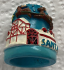 Souvenir thimble  Santa Claus House North Pole Alaska