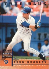 1998 (METS) Leaf Rookies and Stars True Blue #78 Todd Hundley /500