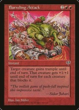 1 x MTG NM Mirage Barreling Attack