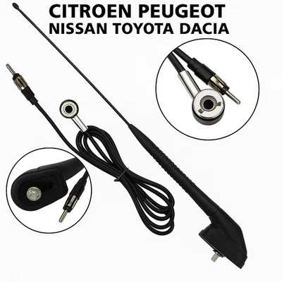 Roof Antenna Car Radio for Nissan Micra 2001-2010 Almera 2001-2006 Vehicle Foto 1 de 4