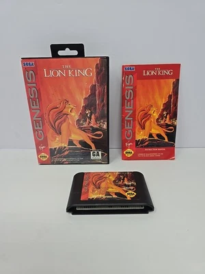 El Rey León (Sega Genesis, 1994) Completo Probado en Caja Original Foto 1 de 4