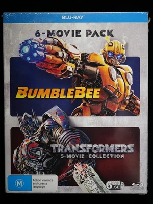 Bumblebee + Transformers 5 Movie Collection 6 Movie Pack Blu-Ray - image 1 of 2
