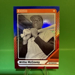 2024 Panini Donruss - Willie McCovey #5 Red & Blue - Picture 1 of 2