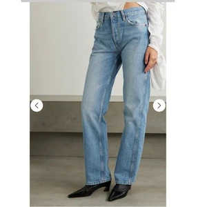RE/DONE 90's loose high-rise straight leg jeans in Bay Fade Size 31 NWT - Picture 1 of 7