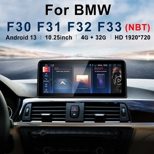 10.25" Android Carplay Stereo Radio Screen GPS for BMW 3/4 F30-F36 2013-2017 NBT - Picture 1 of 12