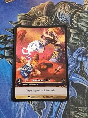 World Of Warcraft March Of The Legion Mental Anguish Foil 73/319 Extended Art - Image 1 of 2