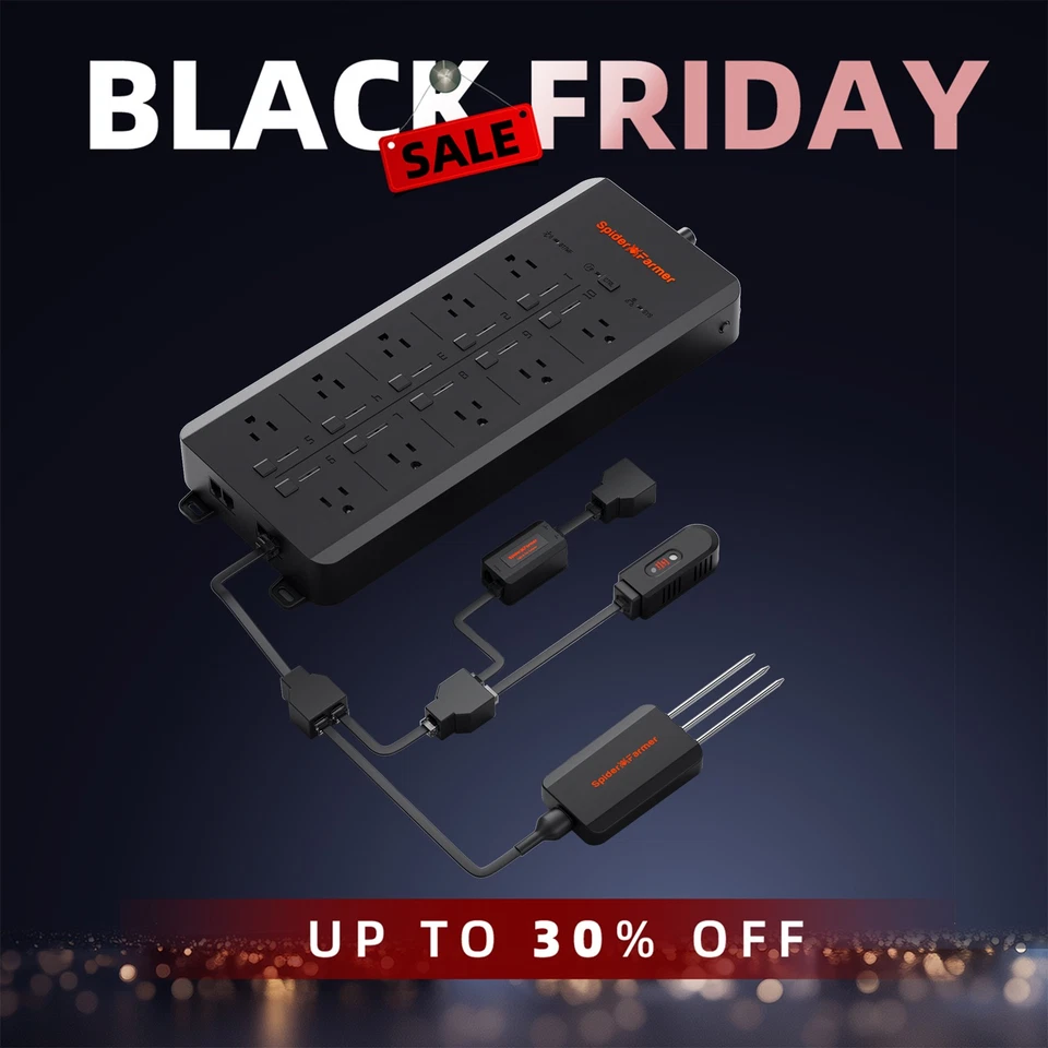 2025 Spider Farmer AC10Genius Grow System App-Based Smart Control for Grow Room - Image 1 of 4