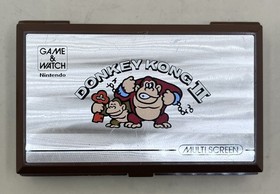 NINTENDO GAME & WATCH DONKEY KONG II 2 MULTI SCREEN JR-55 RETRO CONS (MVP032708)