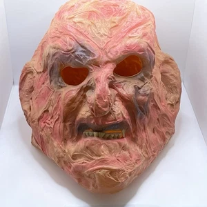 VTG 1987 Freddy Krueger Mask By Cesar Nightmare On Elm Street - Halloween Scary - Picture 1 of 18