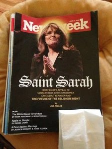 Newsweek Magazine June 21, 2010 Sarah Palin "Saint Sarah" Collectible - Picture 1 of 2