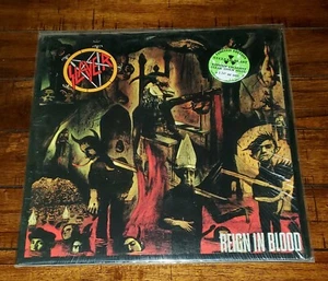 SLAYER REIGN IN BLOOD LIMITED CLEAR VINYL LP RECORD NUCLEAR BLAST 220/666 - Picture 1 of 3
