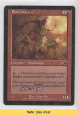 2000 Magic: The Gathering - Nemesis Bola Warrior #78 READ 0b5