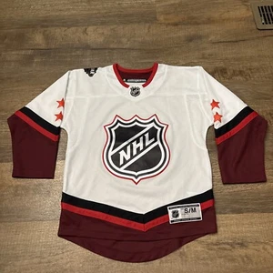 2022 NHL All-Star Game Las Vegas Nevada Jersey Youth Size S/M White Rare - Picture 1 of 7