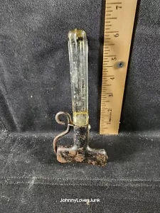 VINTAGE PYREX CLEAR GLASS HANDLE FOR REMOVING CASSEROLE DISH FROM OVEN - Picture 1 of 3