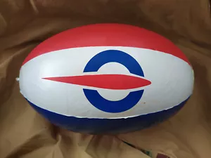 Aufblasbarer Werbeball TOTAL - 60er Jahre " Rugby " - Bild 1 von 5