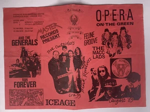 The Almighty Flyer The Macc Lads Opera on the Green Shepherds Bush London 1989 - Picture 1 of 11