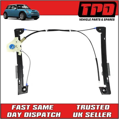 NUEVO Mini One/Cooper/S R50 R52 R53 Regulador de Ventana Frontal Derecha 2001-2004 - Imagen 1 de 4