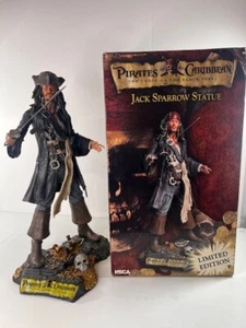 Statua NECA Disney Pirati dei Caraibi Edizione Limitata Jack Sparrow 18" Nuova con scatola - Foto 1 di 13