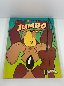 Looney Tunes Jumbo Coloring And Activity Book Wile E Coyote Landoll Vintage 1996