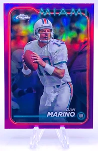 Dan Marino 2024 Topps Chrome Football Pink Refractor NM-MT Karte #106 - Bild 1 von 2