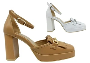 Sandali da donna Nero Giardini E409460D decollete casual alla moda pelle italy - Imagen 1 de 13