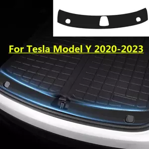 Cubierta protectora contra parachoques trasero de PU para Tesla Model Y 2020-2023 - Imagen 1 de 5