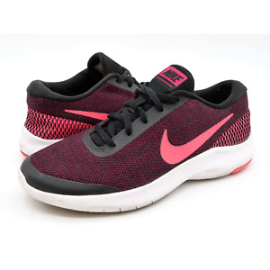 Nike Running Shoes Womens 8 Wide Flex Experience RN 7 Burgundy Pink Sneakers
