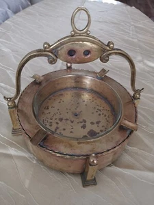 Jugendstil Stammtisch Aschenbecher . Von 1900 - 1920 - Bild 1 von 17