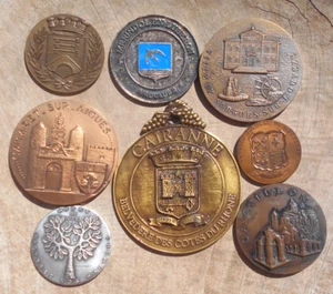France - Vaucluse Lot de 9 Médailles Diverses XX ! - Bild 1 von 4